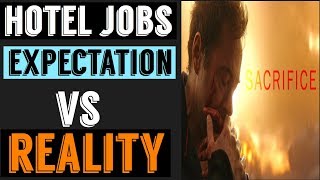 HOTEL JOBS EXPECTATION VS REALITY [upl. by Kablesh896]