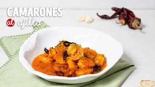 Receta de camarones al ajillo ¡fáciles picosos y deliciosos  Recetas de Cuaresma  Cocina Vital [upl. by Mat665]