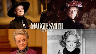 MAGGIE SMITHS Dies at the age of 89 [upl. by Aihsetel]