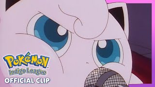 Jigglypuff in Neon City  Pokémon Indigo League  Official Clip [upl. by Ardnala]