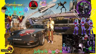 Jump amp Fight  Cyberpunk 2077 Hardcore Nomad Valerie PS5 [upl. by Erej630]