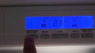 Westinghouse Fridge How to Change the Temperature for Fridge  Freezer [upl. by Giarc618]