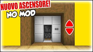 NUOVO ASCENSORE FACILISSIMO su MINECRAFT ITA NO MOD Pocket Edition PS4 Xbox Switch PC [upl. by Johnna184]