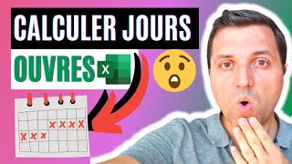 Calculer un nombre de jours ouvrés entre 2 dates SANS weekend ni jours fériés  😮 [upl. by Harrietta268]