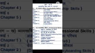 Vocational Education Class 9th Syllabus [upl. by Birkner66]