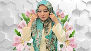 6 TUTORIAL TUDUNG BAWAL ⚘ CARA MUDAH amp SIMPLE PAKAI HIJAB SEGI EMPAT CANTIK KEKINIAN  HIJAB LEBARAN [upl. by Ralyat896]