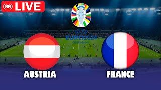 🔴LIVE AUSTRIA vs FRANCE  EURO 2024  Match Today Game play PES 2021 [upl. by Eastman]