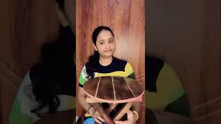 Meesho Wooden Stool Under Rs 300 shorts youtubeshorts unboxing trending [upl. by Price]