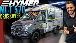 Der neue Hymer MLT 570 Crossover  Caravan Salon Düsseldorf 2024 [upl. by Airrat]