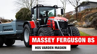 Entreprenørens favoritt Massey Ferguson 8S [upl. by Aelem602]