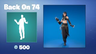 Back On 74  Fortnite Emote [upl. by Ellehsyt]