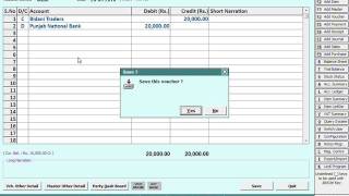 Bank Reconciliation in BUSY Hindi [upl. by Tnomad374]