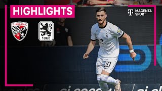 FC Ingolstadt 04  TSV 1860 München  Highlights 3 Liga  MAGENTA SPORT [upl. by Aronid]