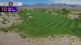 Coyote Springs Golf Club Flyover Hole 10 [upl. by Freddie835]