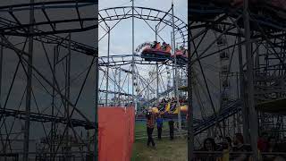 Fairground Coaster  Super Cyclone by North American Midway [upl. by Assiluy510]