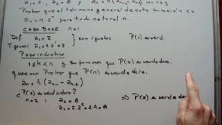 INDUCCIÓN COMPLETA  EJERCICIO DE SUCESIÓN POR RECURRENCIA [upl. by Siugram]