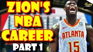 Zion Williamsons NBA CAREER SIMULATION  Part 1 [upl. by Yaffit968]