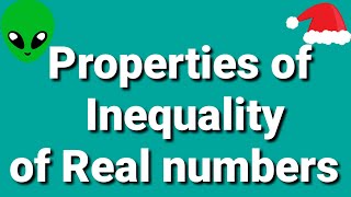 Properties of Inequality of Real Numbers  Urdu  Hindi [upl. by Lolanthe310]