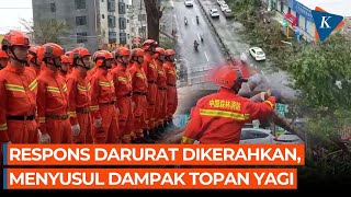 Penampakan China Diterjang Topan Super Yagi Pemerintah Kerahkan Respons Darurat [upl. by Atinel]