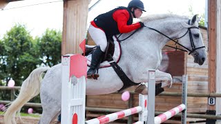 CSO Sarreguemines Jump Prépa 1m10 Cylianne et Lucie [upl. by Katusha387]