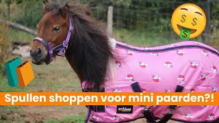 HEEFT EPPLEJECK SPULLEN VOOR MINI PAARDEN 😍💸  EPPLEJECK [upl. by Ilhsa]