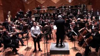 Khachaturian Flute Concerto II mov OSEM Carlos Enríquez [upl. by Annirac]