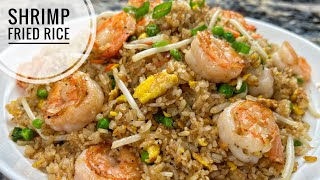 Shrimp Fried Rice  Easy And Quick Fried Rice Recipe [upl. by Glynn]