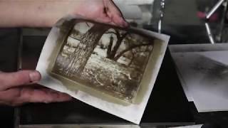 The Studio Q Show Making A Rawlins Oil Print from a Wet Collodion Negative  Chemical Pictures 2019 [upl. by Cadal]