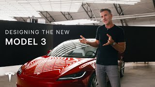 Upgraded Tesla Model 3  Design Walkthrough [upl. by Llebyram]