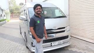 Toyota Hiace For Sale luxury വണ്ടി എട്താലോMoto hundre [upl. by Fisk]