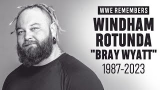 RIP BRAY WYATT TRIBUTE VIDEO 😭 [upl. by Tehcac943]