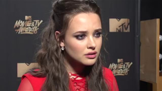 Katherine Langford interview MTV Movie and TV Awards [upl. by Edmonds129]