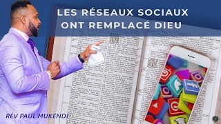 💥Les réseaux sociaux ont remplacé Dieu  Rév Paul Mukendi [upl. by Lyrrehs]