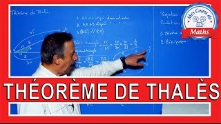 Cours sur comprendre le théorème de Thalès par MCMaths Facile [upl. by Sydalg]