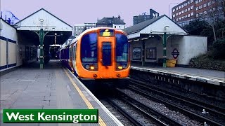 West Kensington  District line  London Underground  S7 Stock  2016 [upl. by Gates]