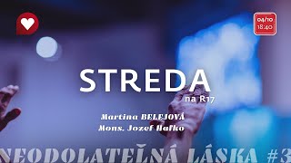 Streda na R17  Martina Belejová amp Mons Jozef Haľko [upl. by Onibla]