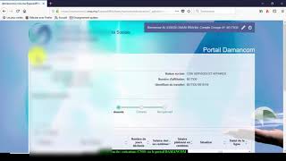 DAMANCOM La télédéclaration et le Télépaiement des cotisations CNSS [upl. by Disini30]