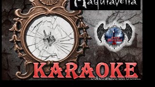 Maquiavelia  Vampiro karaoke letra e imágenes [upl. by Nnylirak]