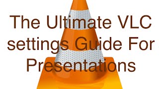 How To Configure VLC Player For Presentations On A Second Screen [upl. by Dedie]