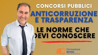 Anticorruzione e Trasparenza Le norme che devi conoscere [upl. by Redneval138]