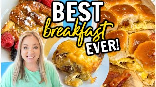 3 OF THE BEST BREAKFAST RECIPES WEVE EVER MADE  YOU MUST TRY THESE EASY BREAKFAST IDEAS [upl. by Normy]