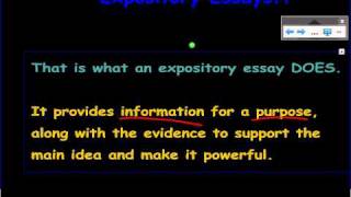 Why Expository Essays [upl. by Eenhat]