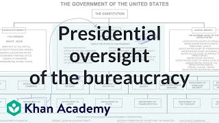 Presidential oversight of the bureaucracy [upl. by Nnainot]