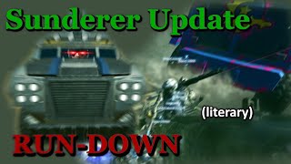 Planetside 2 Sunderer Update RunDowns [upl. by Knowlton]