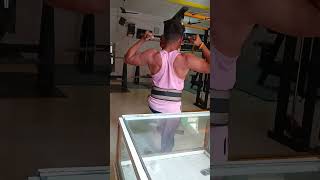 🫷🫷 Wait for Back exercises bodyworkout newvideo stonelifter viralvideo gymworkout exercise [upl. by Tatman928]