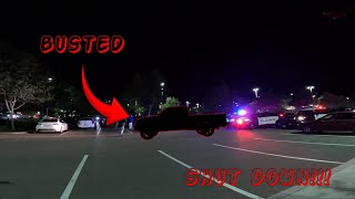 cops shut down a car meet [upl. by Nickolas]