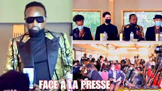 WERRASON Face à la Presse quotPARISquot Annonce son Concert de ZENITH 2021 Invite FERRE amp HERITIER WATA [upl. by Etterraj]