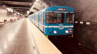 C14 Tunnelbana vid Stadshagen 2024 [upl. by Nalek]