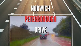 Norwich  Peterborough England Drive  A47  August 2023 [upl. by Kroo470]