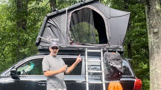 Intrepid Geo 25 rooftop tent one year review Plus a few product recommendations [upl. by Maeve]